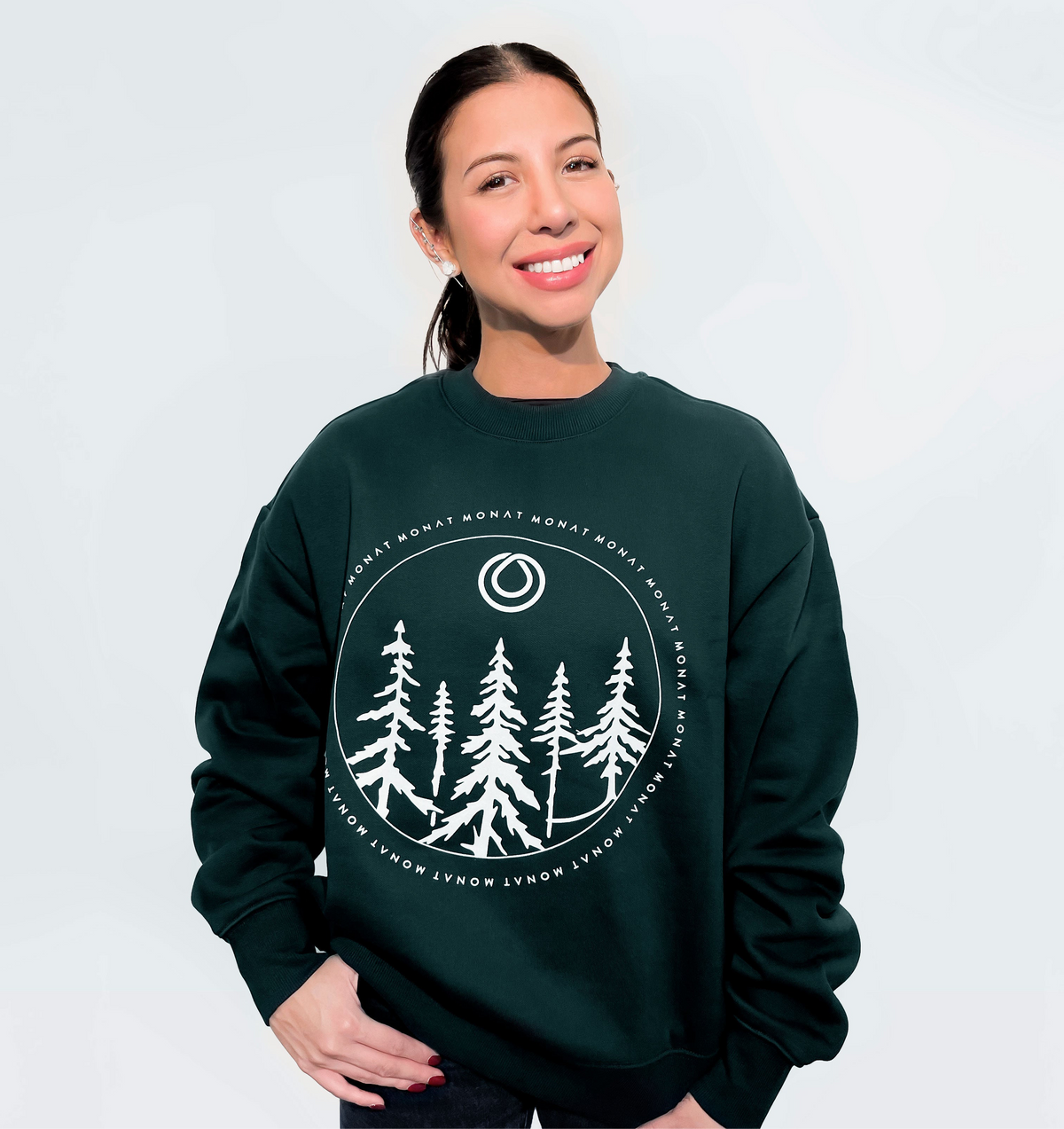 MONAT GREEN SWEATSHIRT