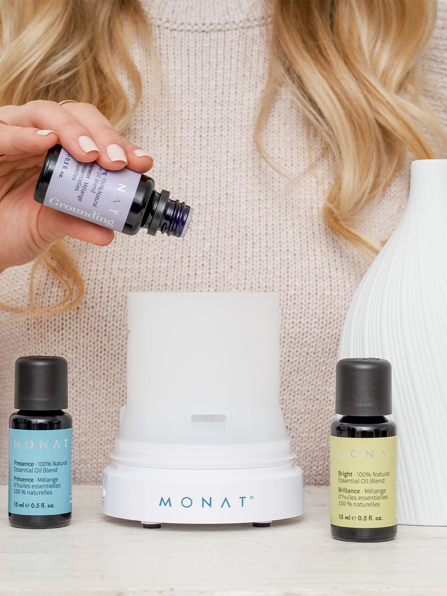 CERAMIC ESSENTIAL OIL DIFFUSER (oils not included)