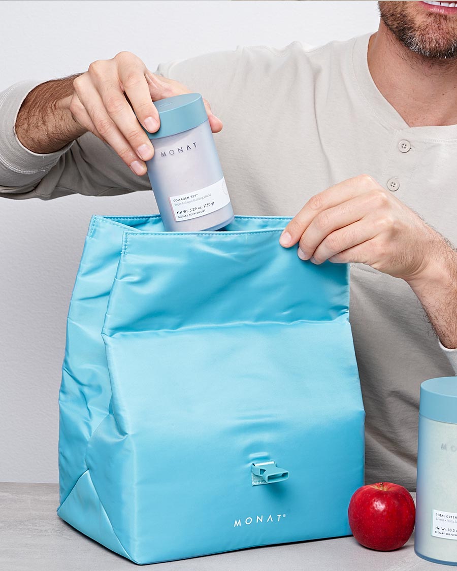 Teal Insulated Lunch Bag