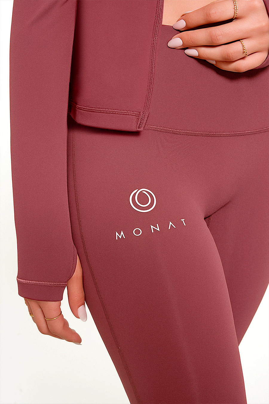 MONAT Lux Leggings – Merlot
