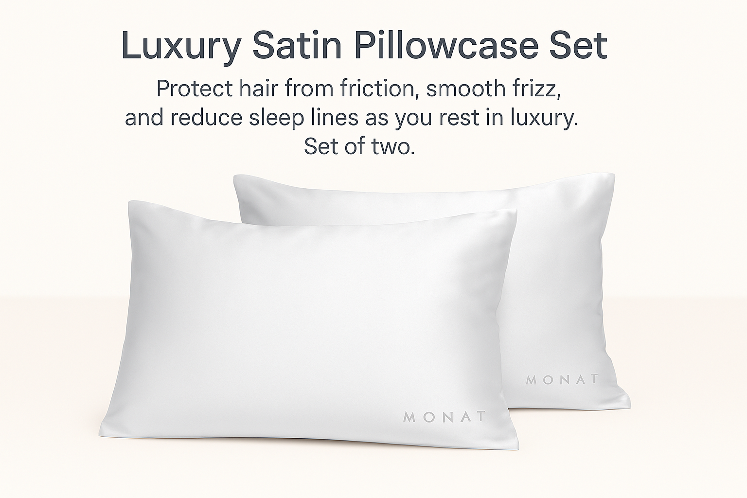 MONAT Pillow Case Set