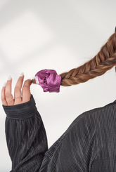 MONAT Oil Drop Scrunchie in Mauve