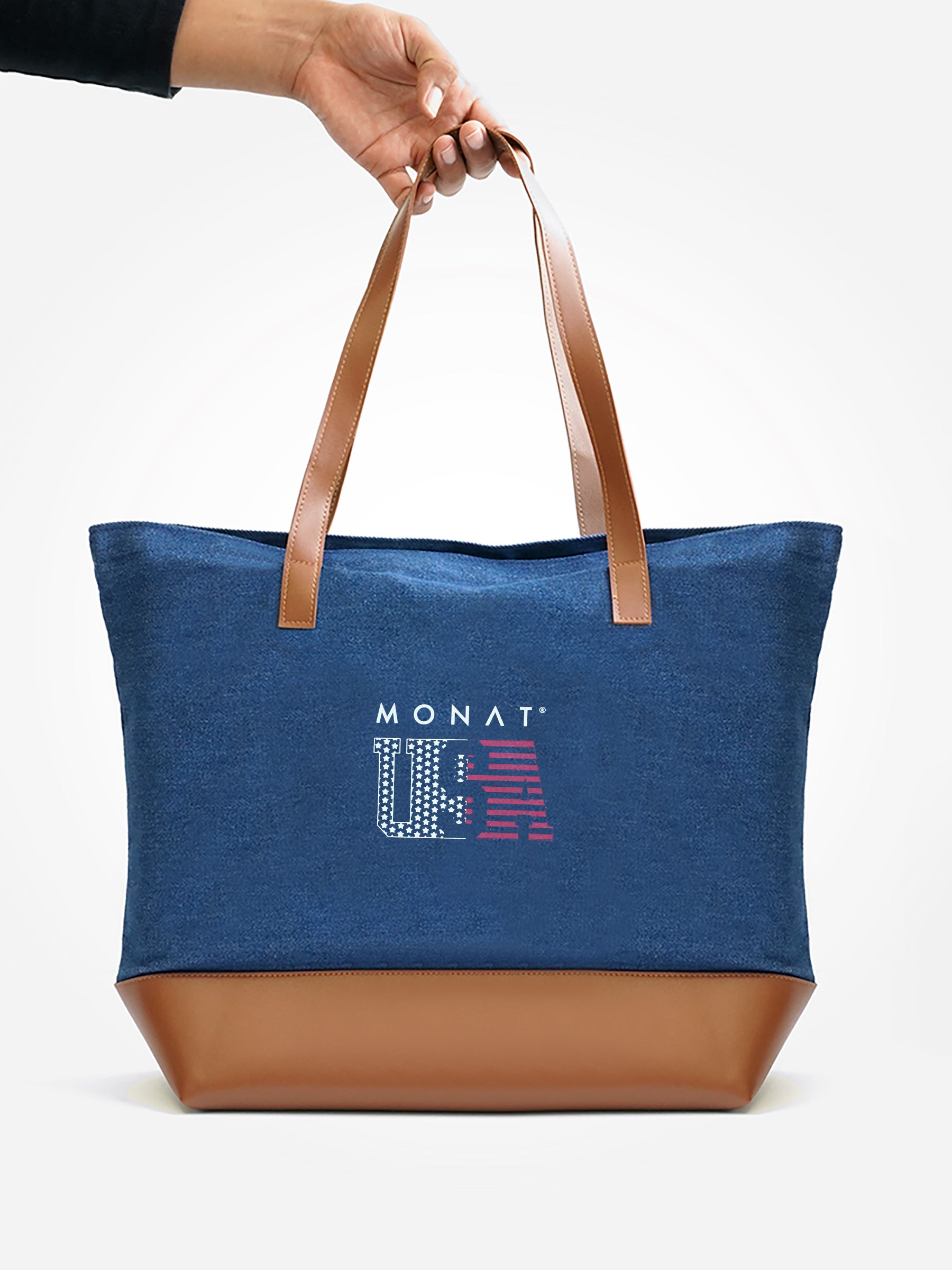 MONAT DENIM TOTE