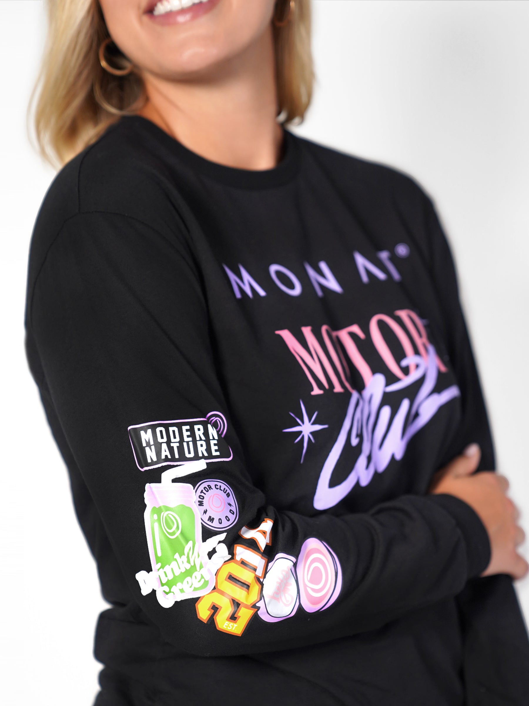 MONAT MOTOR CLUB LONG SLEEVE T-SHIRT