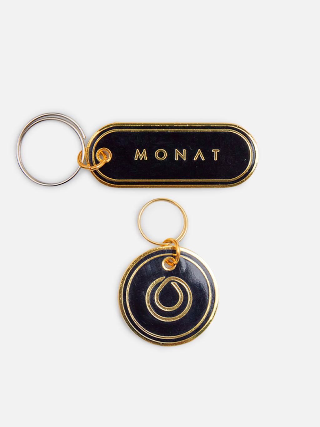 MONAT Dog Lady Keychain and Dog Tag set
