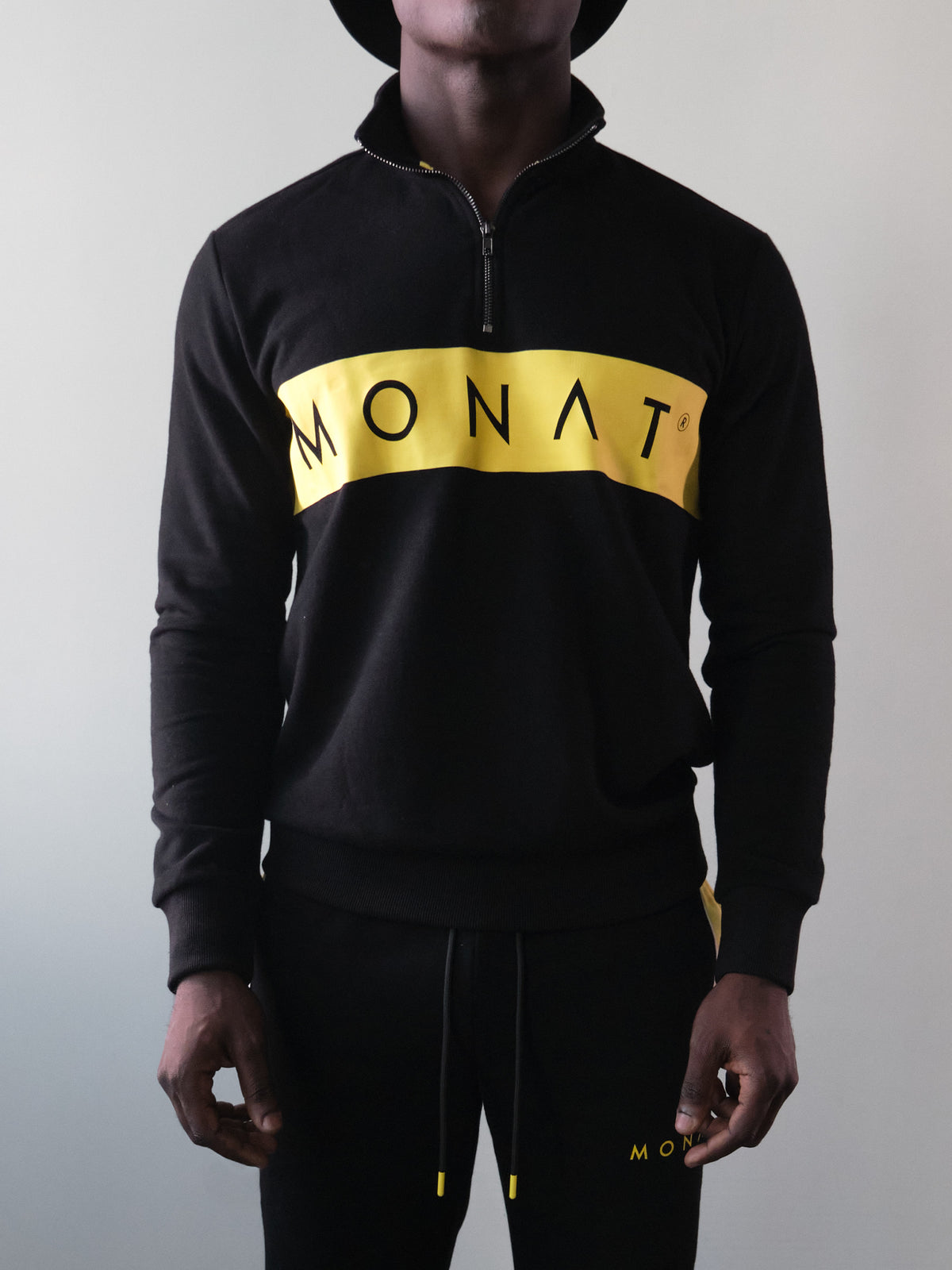 MONAT Unisex Half Zip Sweatshirt