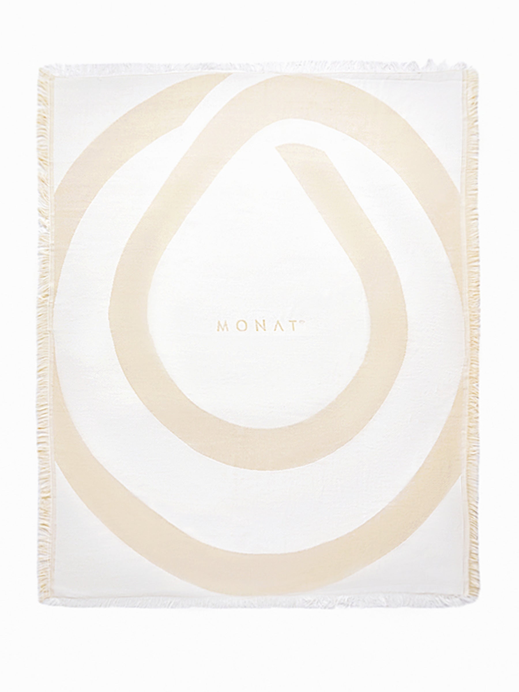 MONAT Throw Blanket White
