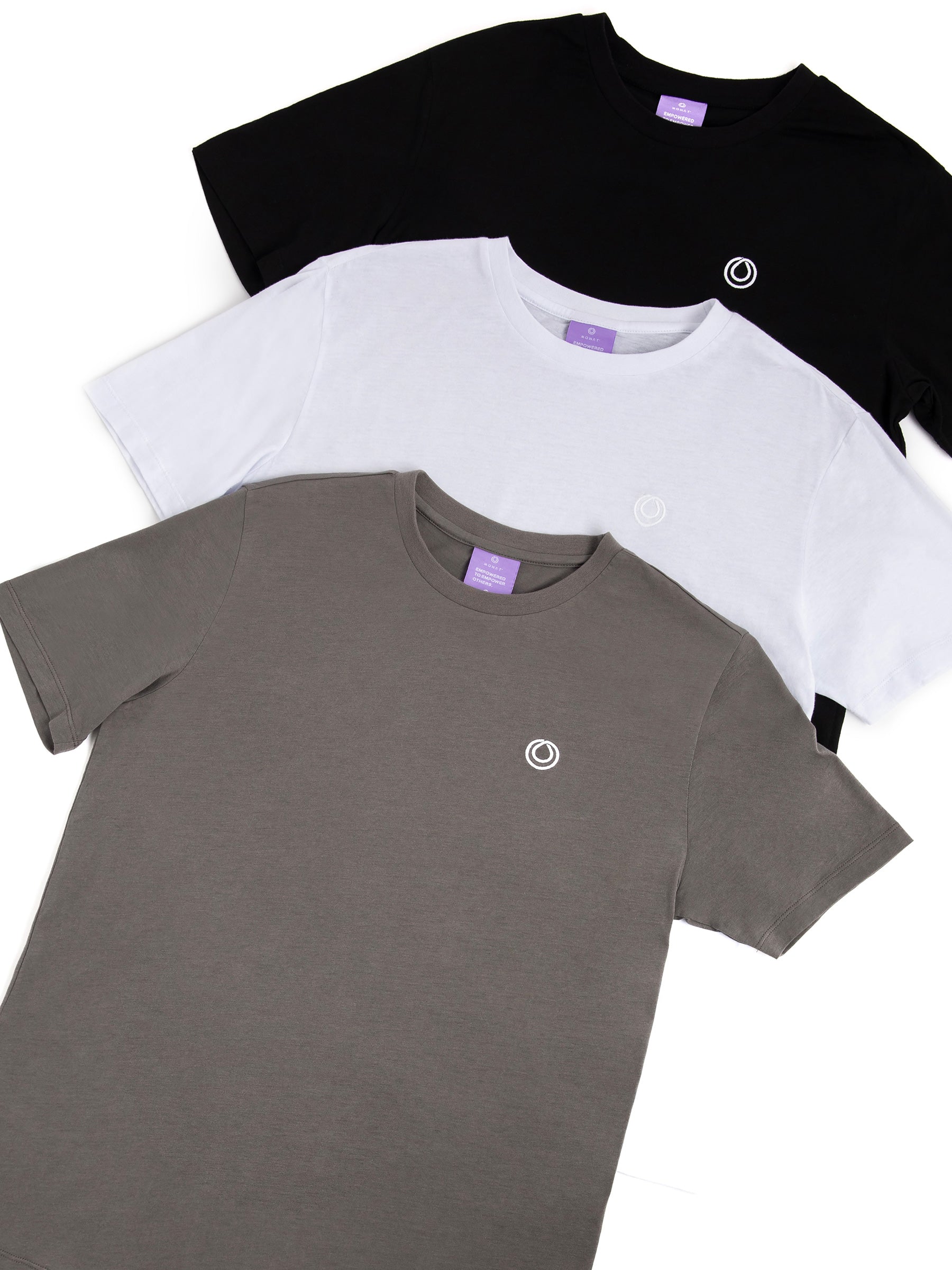MONAT 3-pack Tee Shirts Basic Colors - Main Image