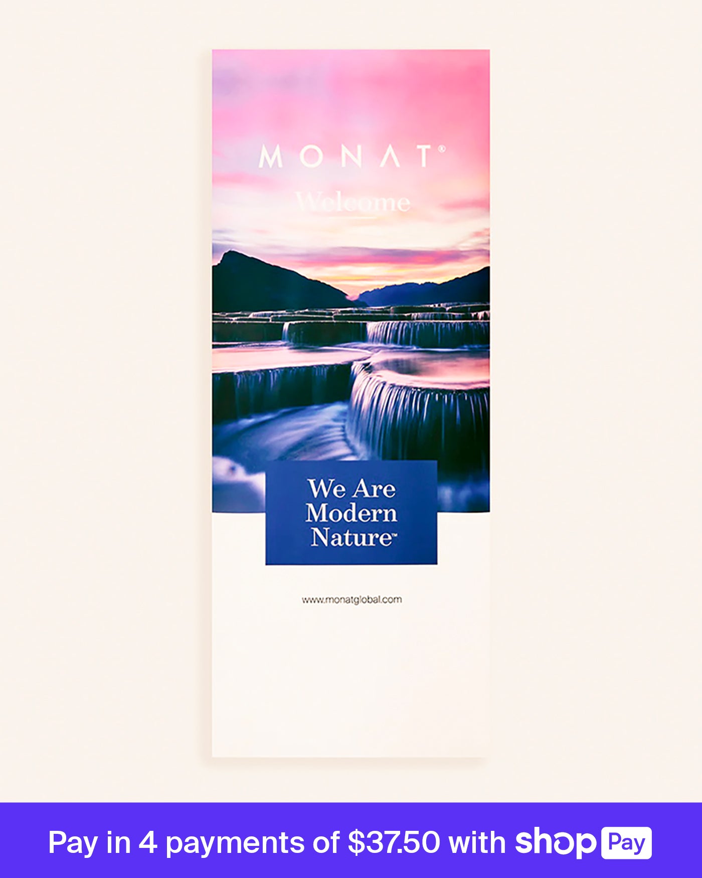 MONAT POP-UP BANNER