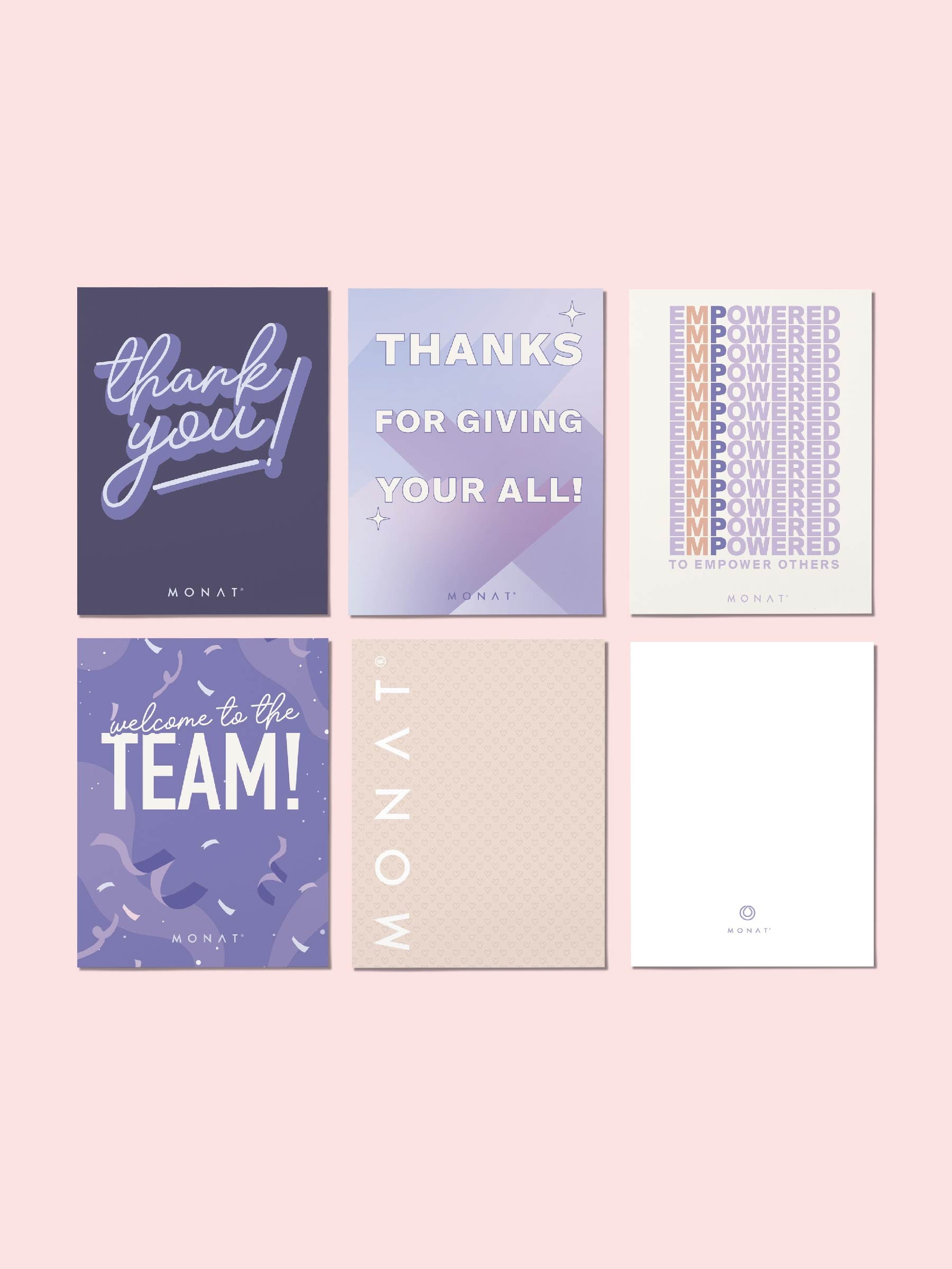 MONAT Greeting Card Set - 5 Pack