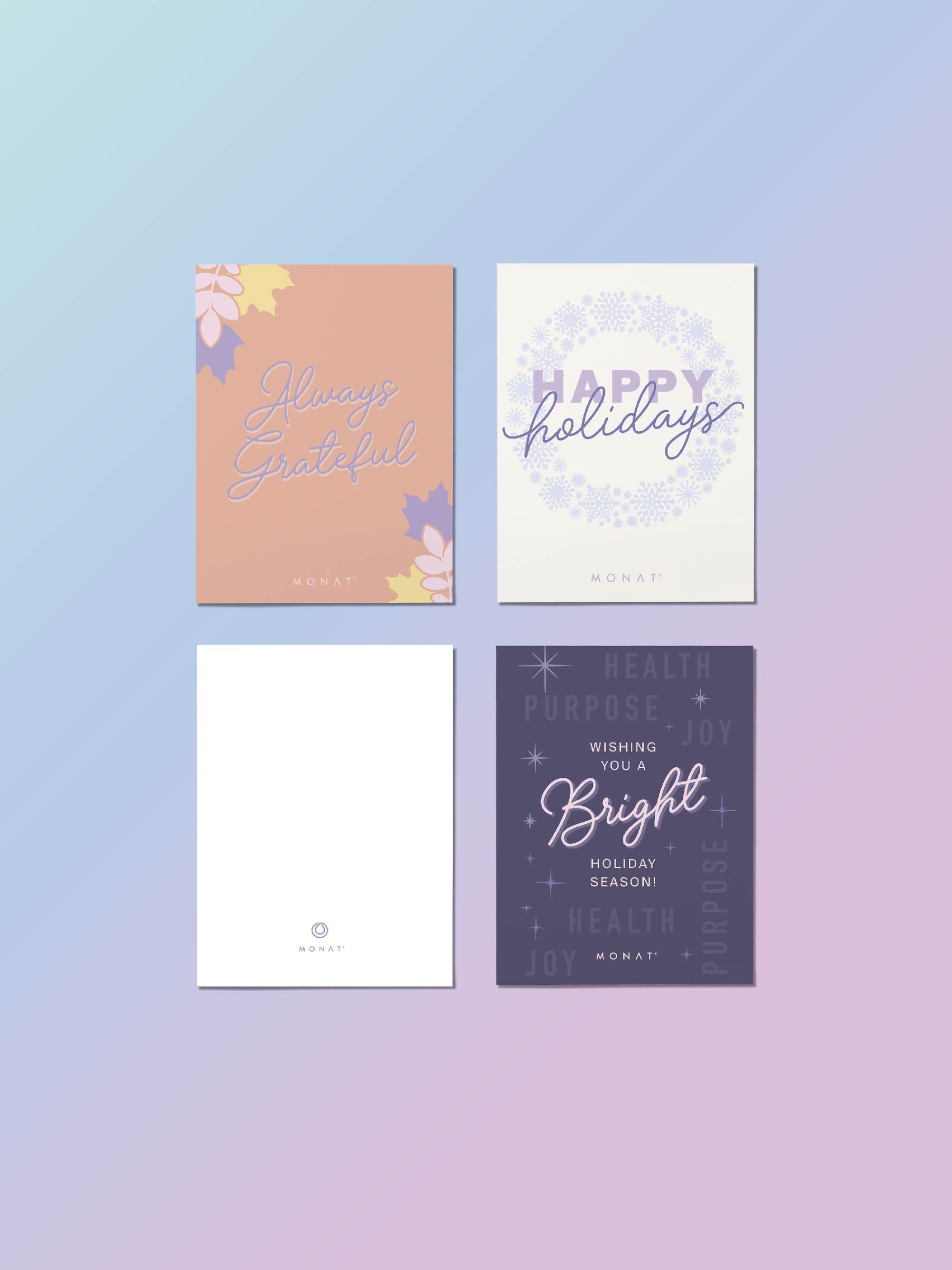 MONAT Holiday Card Set - 6 Pack