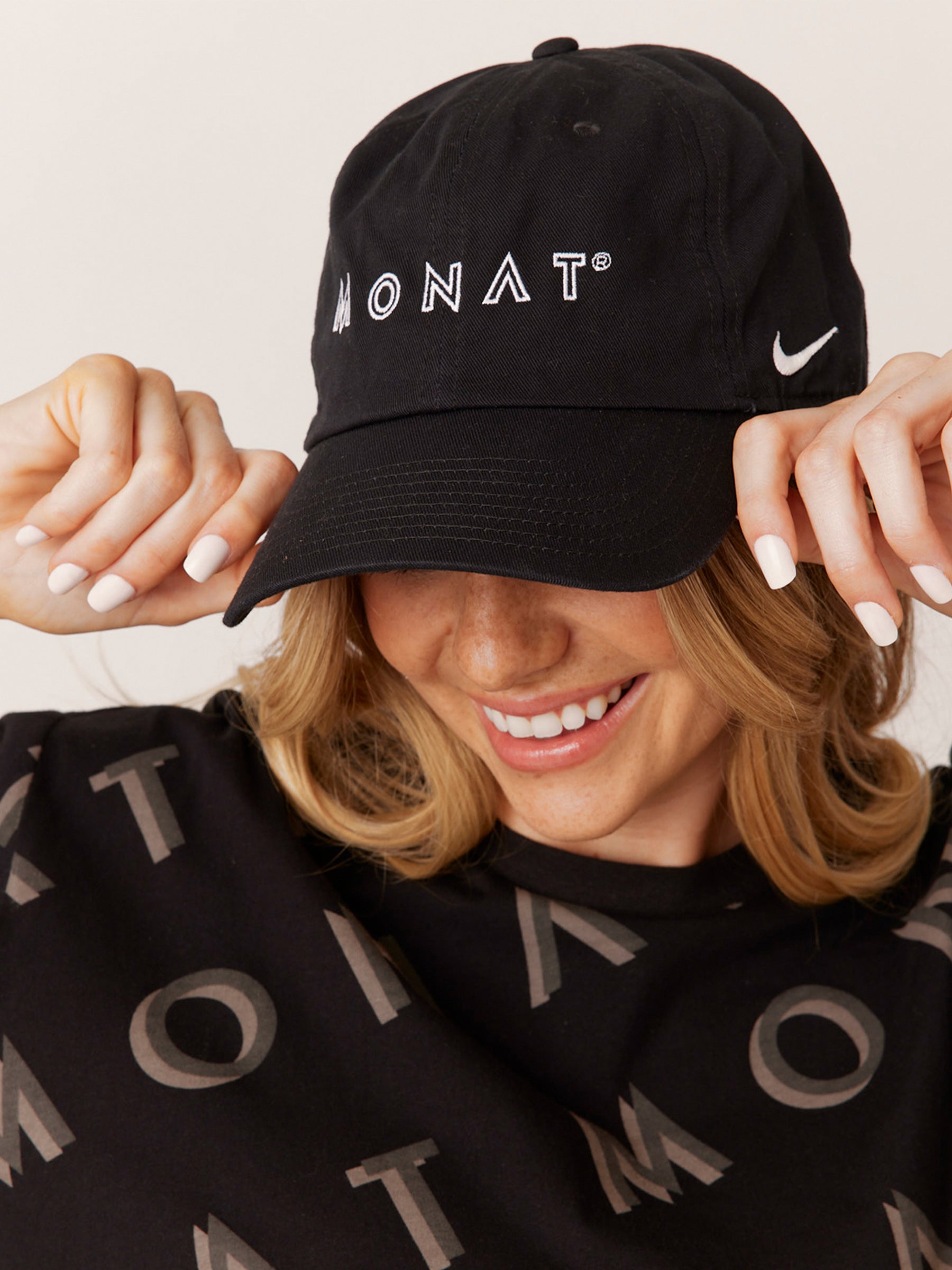 MONAT NIKE HAT - BLACK MONAT