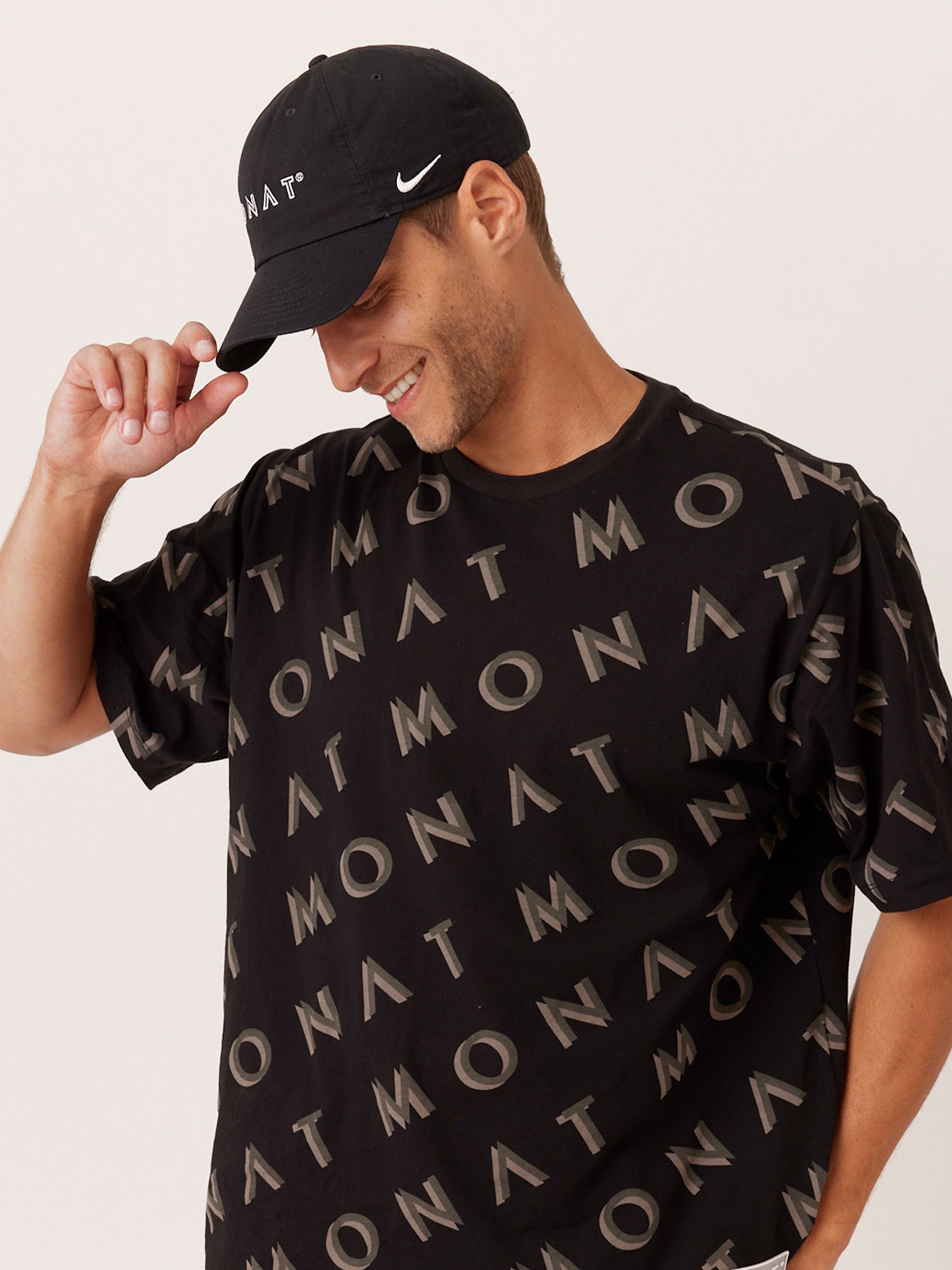 MONAT NIKE HAT - BLACK MONAT