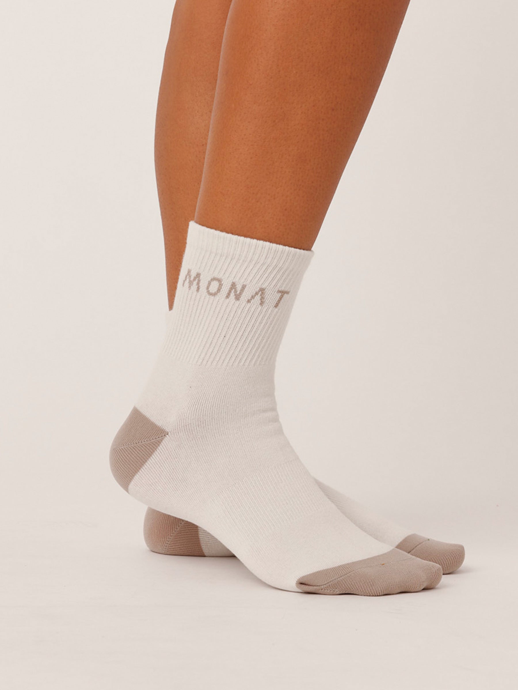 MONAT SOCKS BEIGE