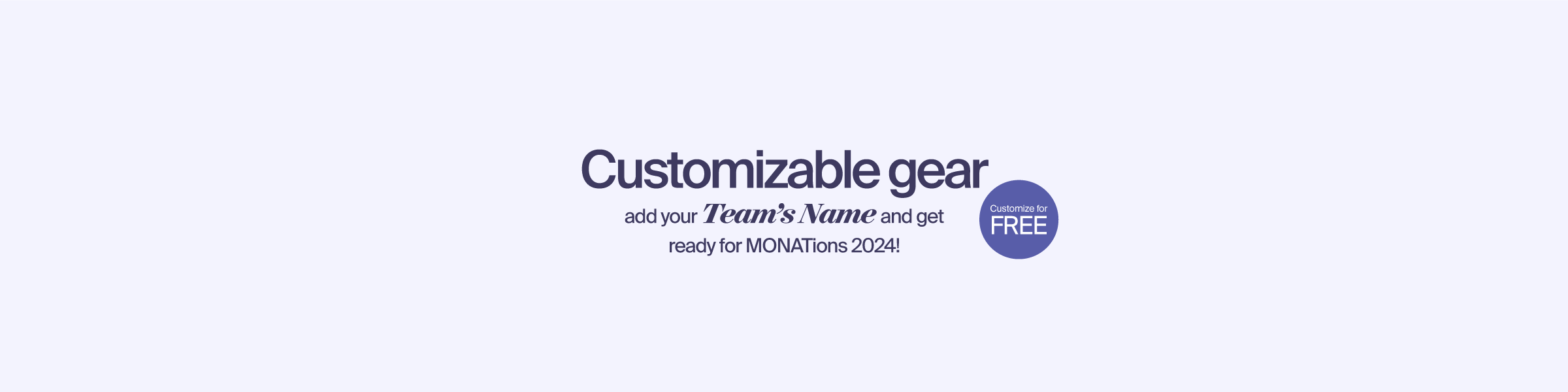 Customizable Items