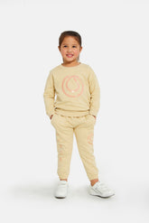 MONAT Junior Pink Sequin Crewneck Sweatshirt