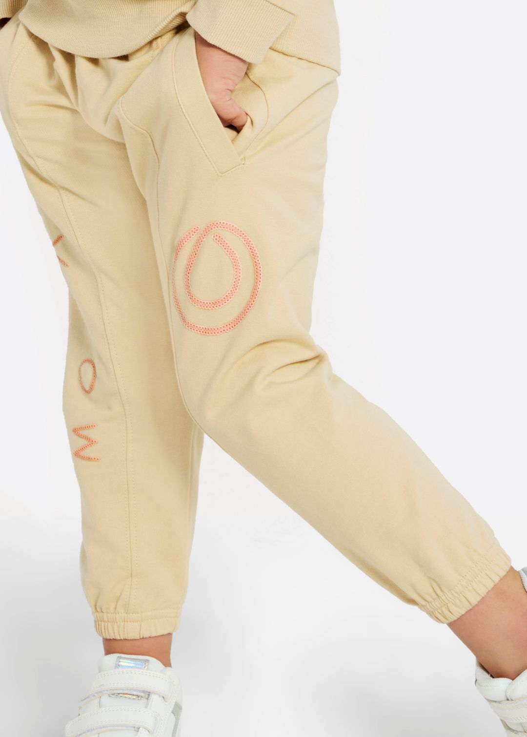 MONAT Junior Pink Sequin Sweatpants