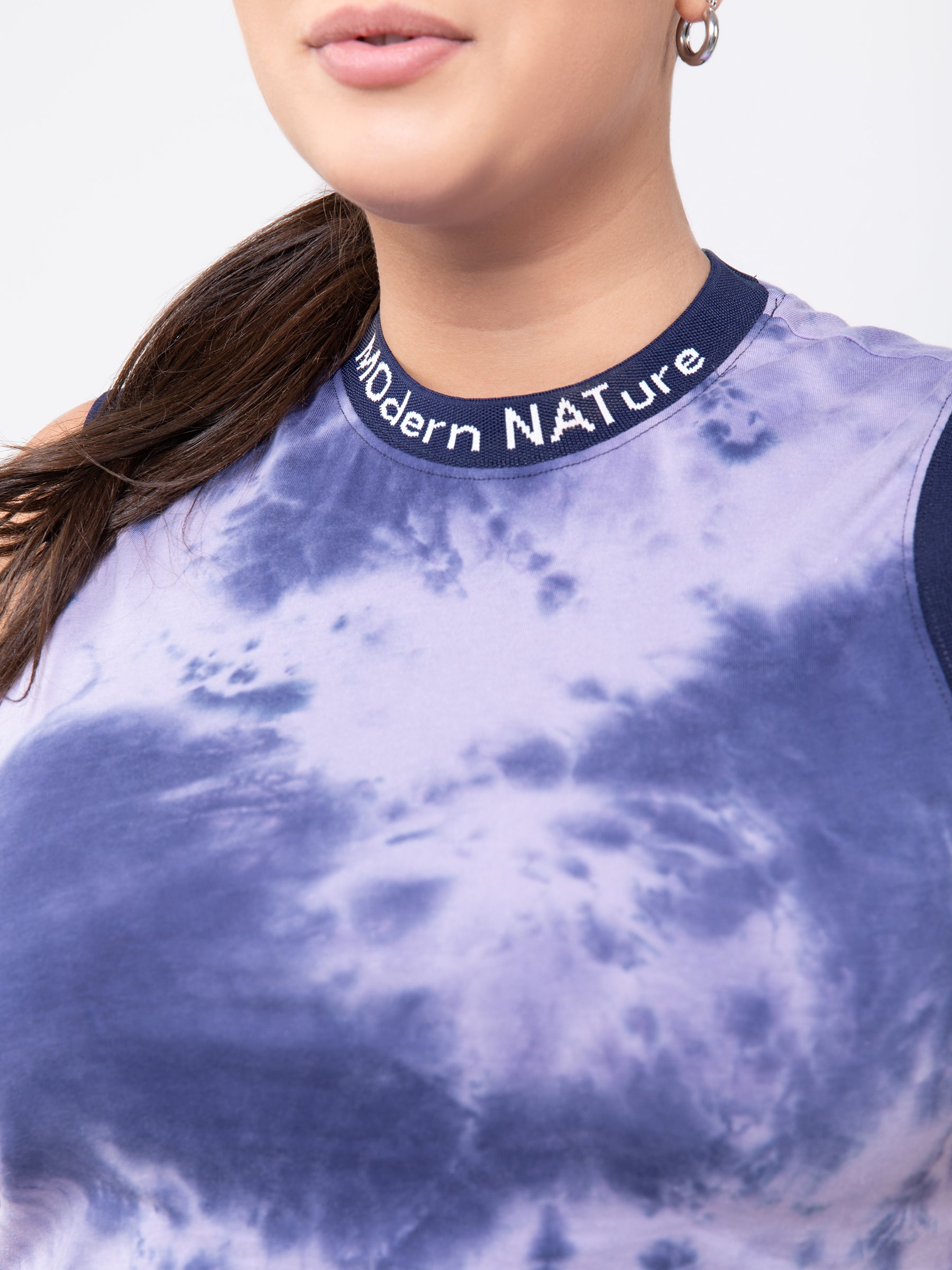 Modern Nature Tie Dye Crop Tank