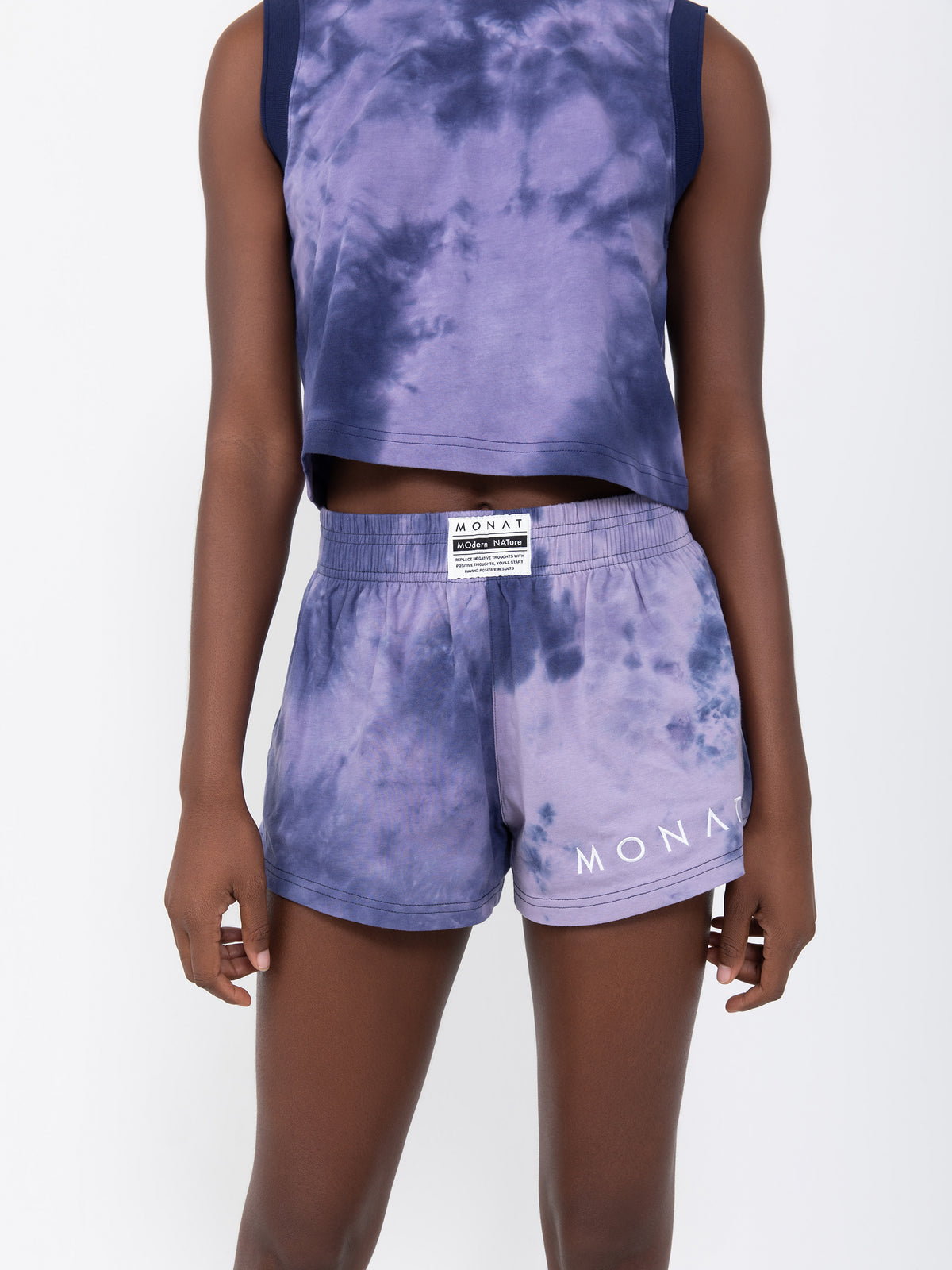 Modern Nature Tie Dye Short