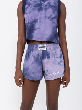 Modern Nature Tie Dye Short