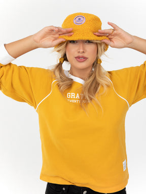 MONAT Grateful Sweatshirt- Gold