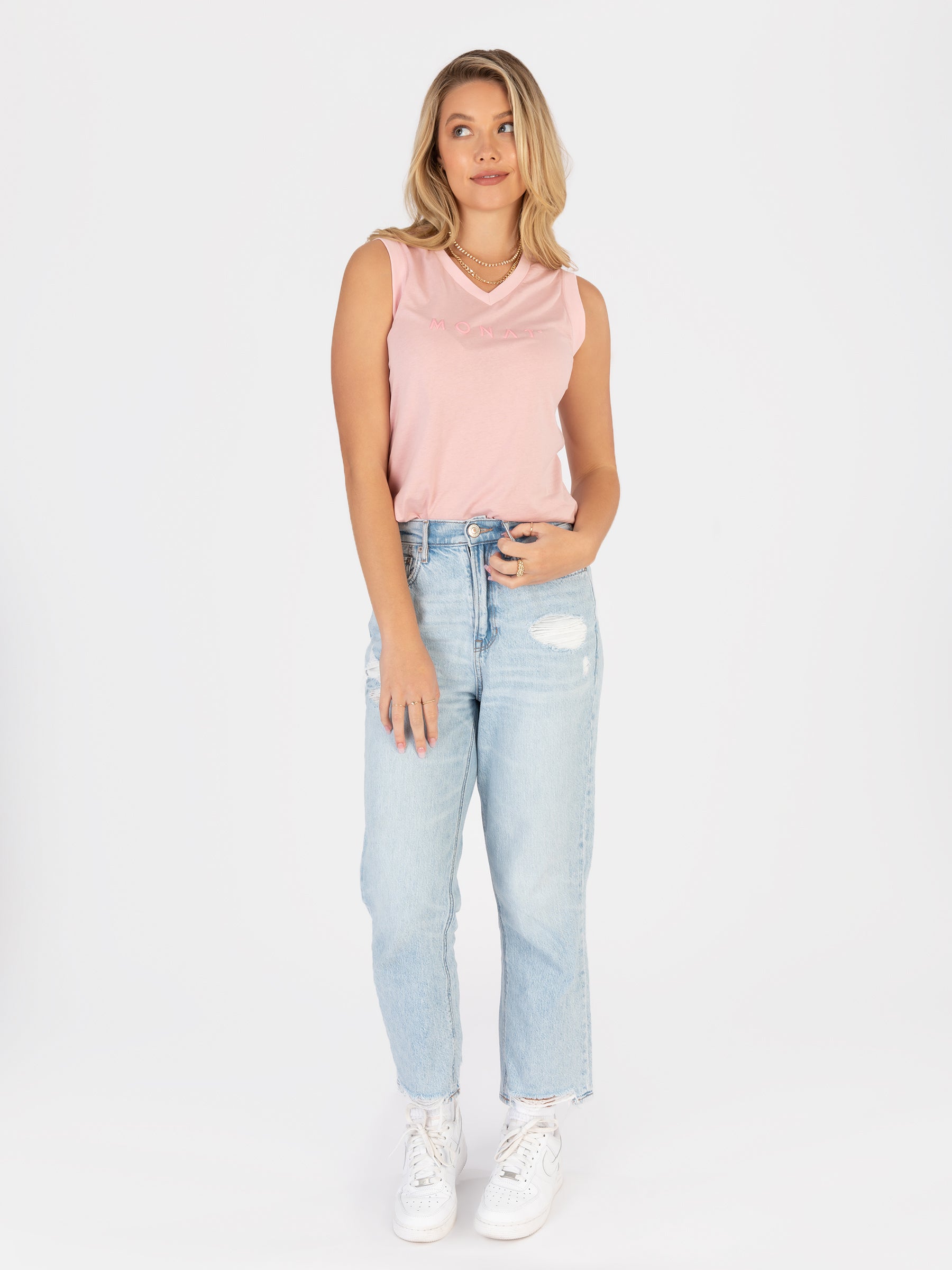 MONAT Sleeveless Vneck