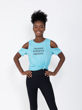 MONAT Mindset Cold Shoulder Top