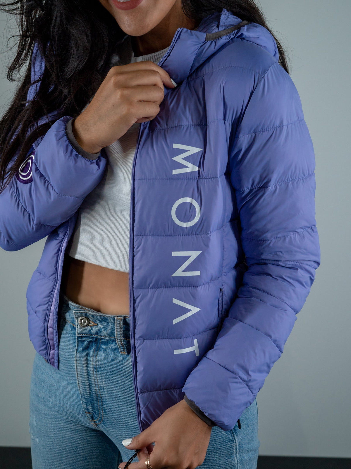 Purple Puffer Jacket