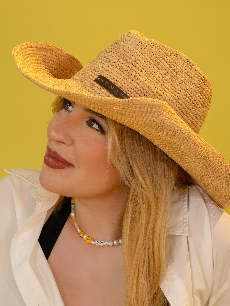 MONAT Crochet Cowboy hat