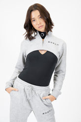 MONAT Cropped Long Sleeve Top