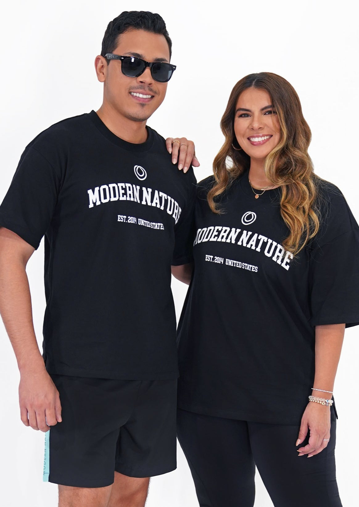 MODERN NATURE DROP SHOULDER OVERSIZED TEE