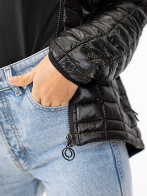 MONAT Women's Puffer Jacket Black