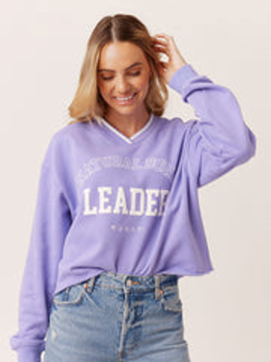 MONAT LEADER PURPLE SWEATSHIRT