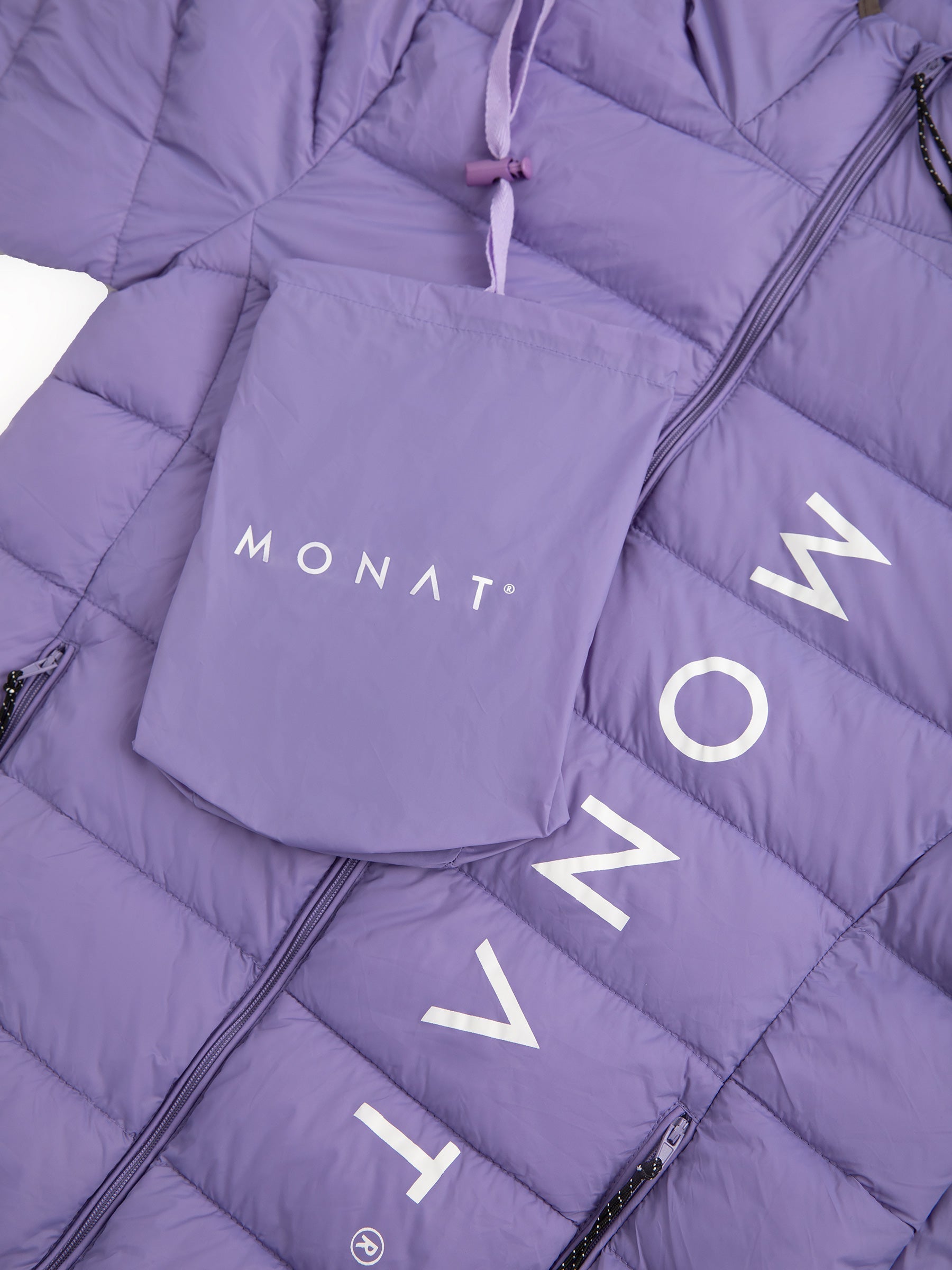 Purple Puffer Jacket