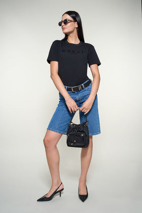 BOYFRIEND TEE BLACK