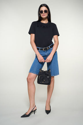 BOYFRIEND TEE BLACK