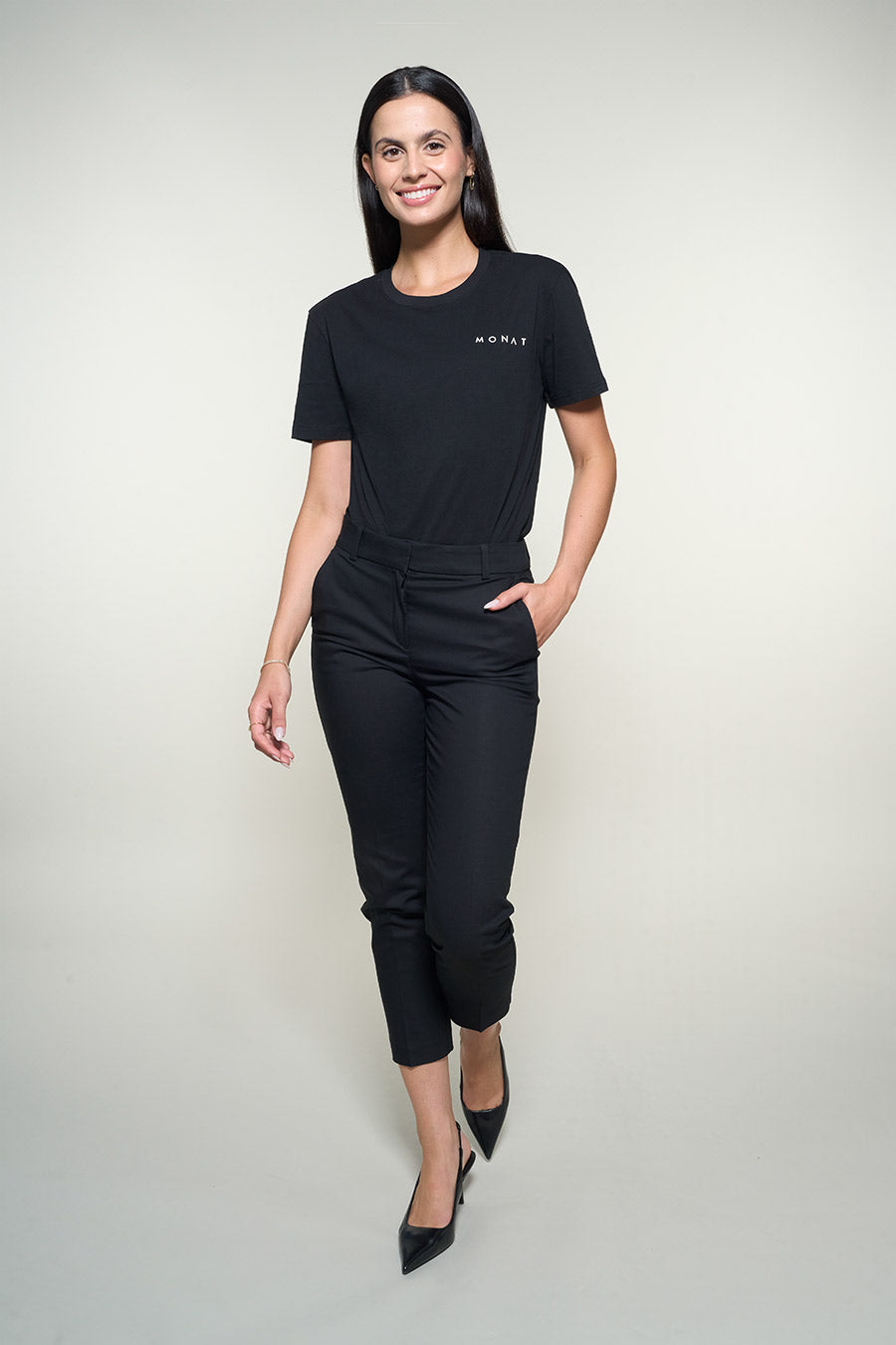 MONAT Unisex Black Tee