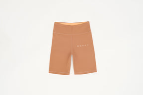 MONAT Ribbed Biker Short – Tan