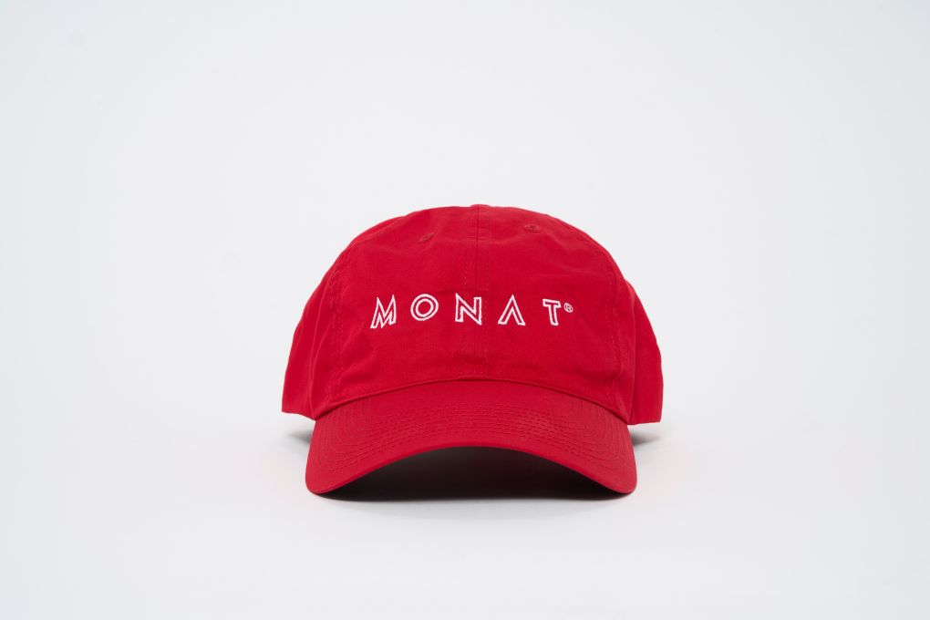 MONAT NIKE HAT - DARK RED