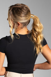 MONAT Gold Cuff Lux Ponytail
