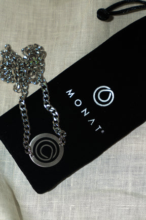 MONAT Oil Drop Stainless Steel Necklace