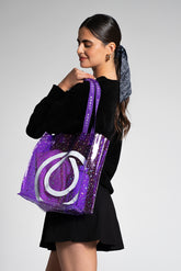 MONAT Purple Tote Bag