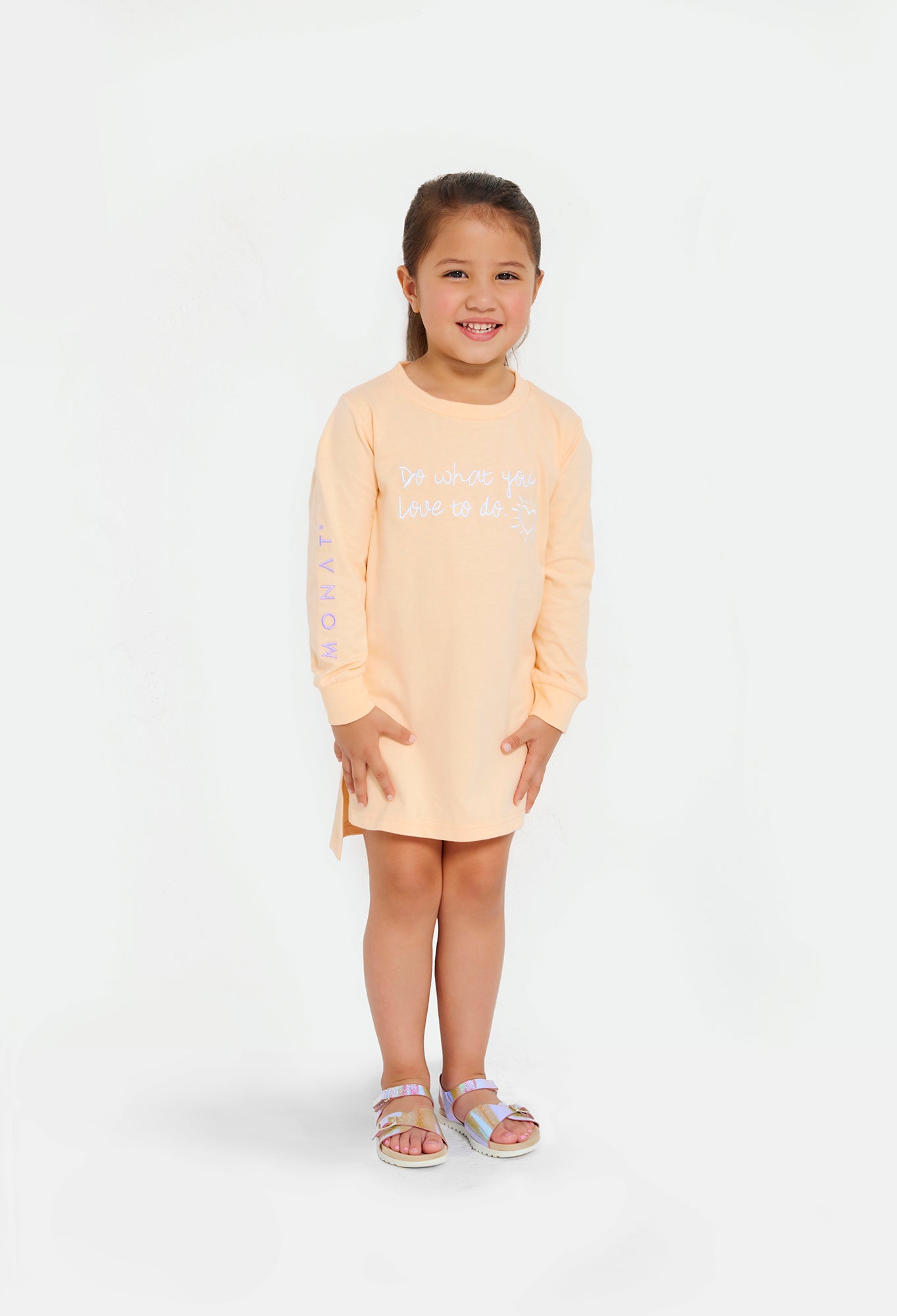 MONAT Junior Long Sleeve Shirt Dress