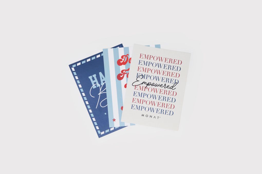MONAT 3 PACK OF POST CARDS