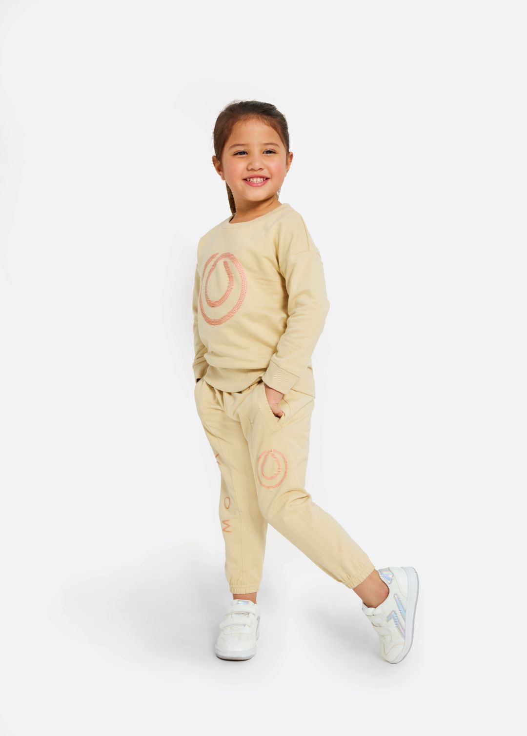 MONAT Junior Pink Sequin Sweatpants