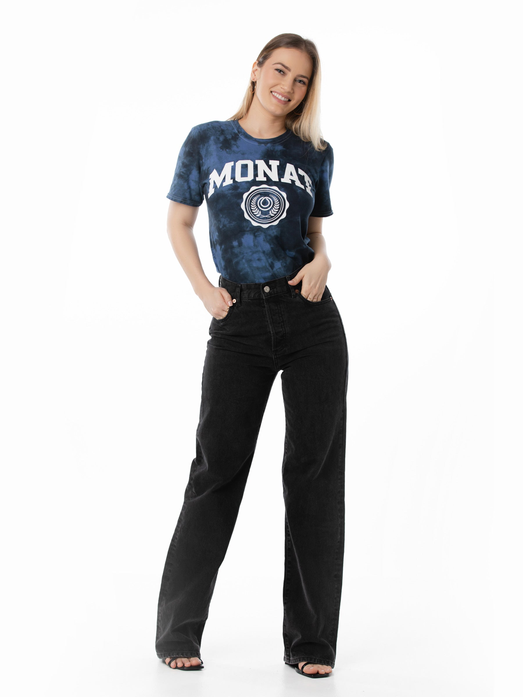 MONAT Tie Dye Crest Tee