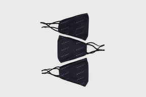 MONAT 3 Pack Black Masks