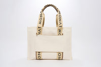 MONAT Lux Cream Tote