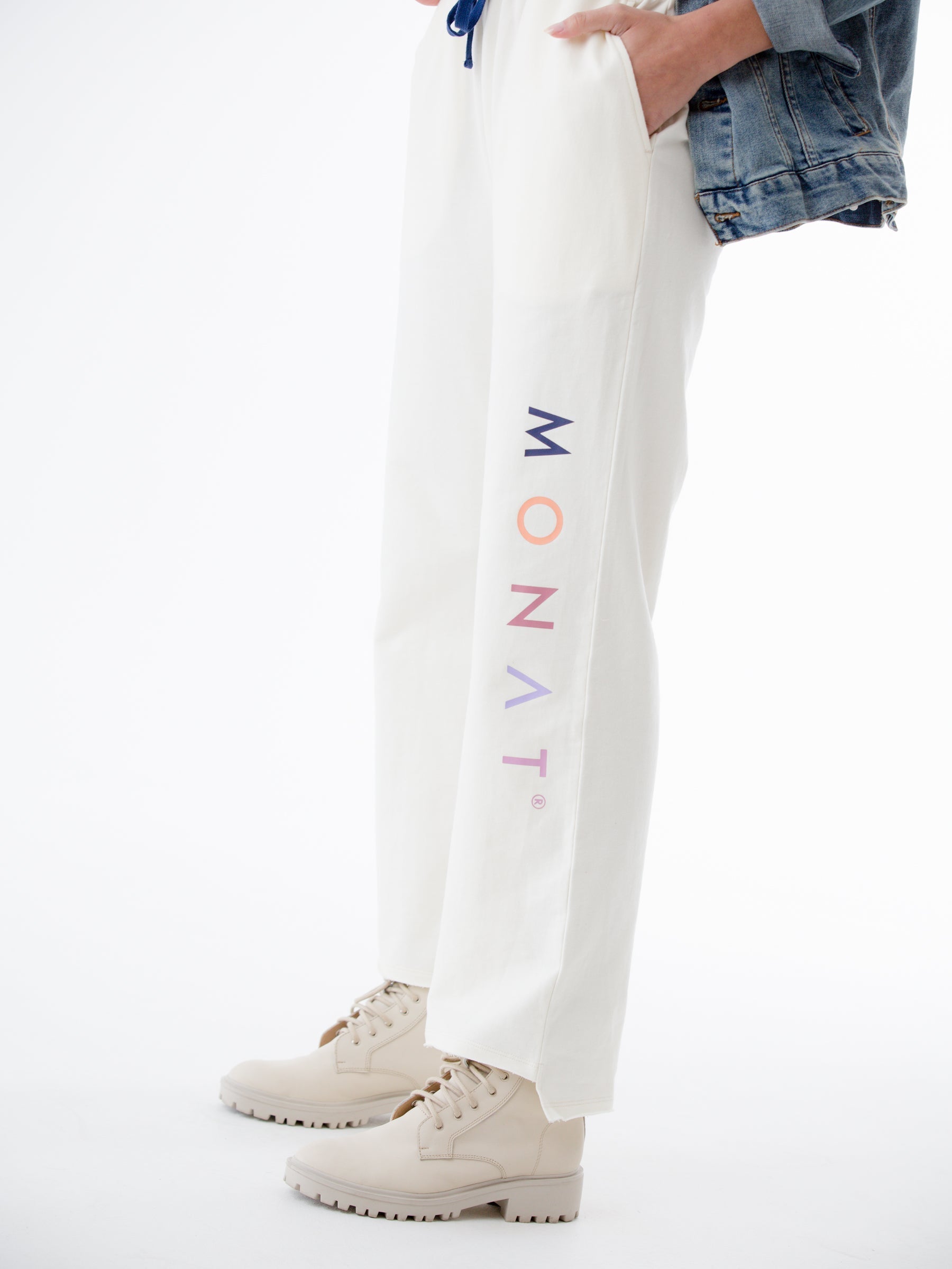 MONAT MULTI-COLOR DISTRESSED SWEATPANT