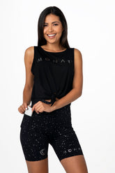 MONAT Tie-Front Tank Top